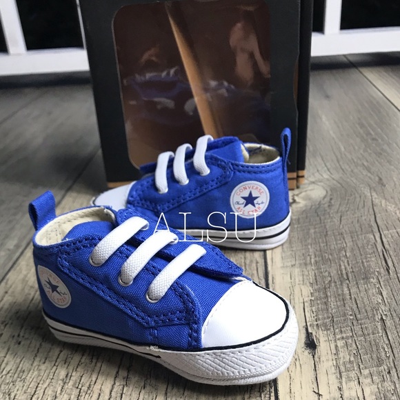 Converse Ctas First Star Easy Slip Hi Oxygen Blue - Picture 3 of 7